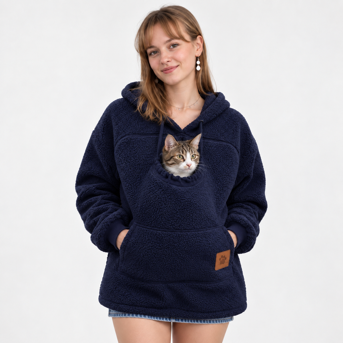 Pet Peekaboo Pocket Hoodie