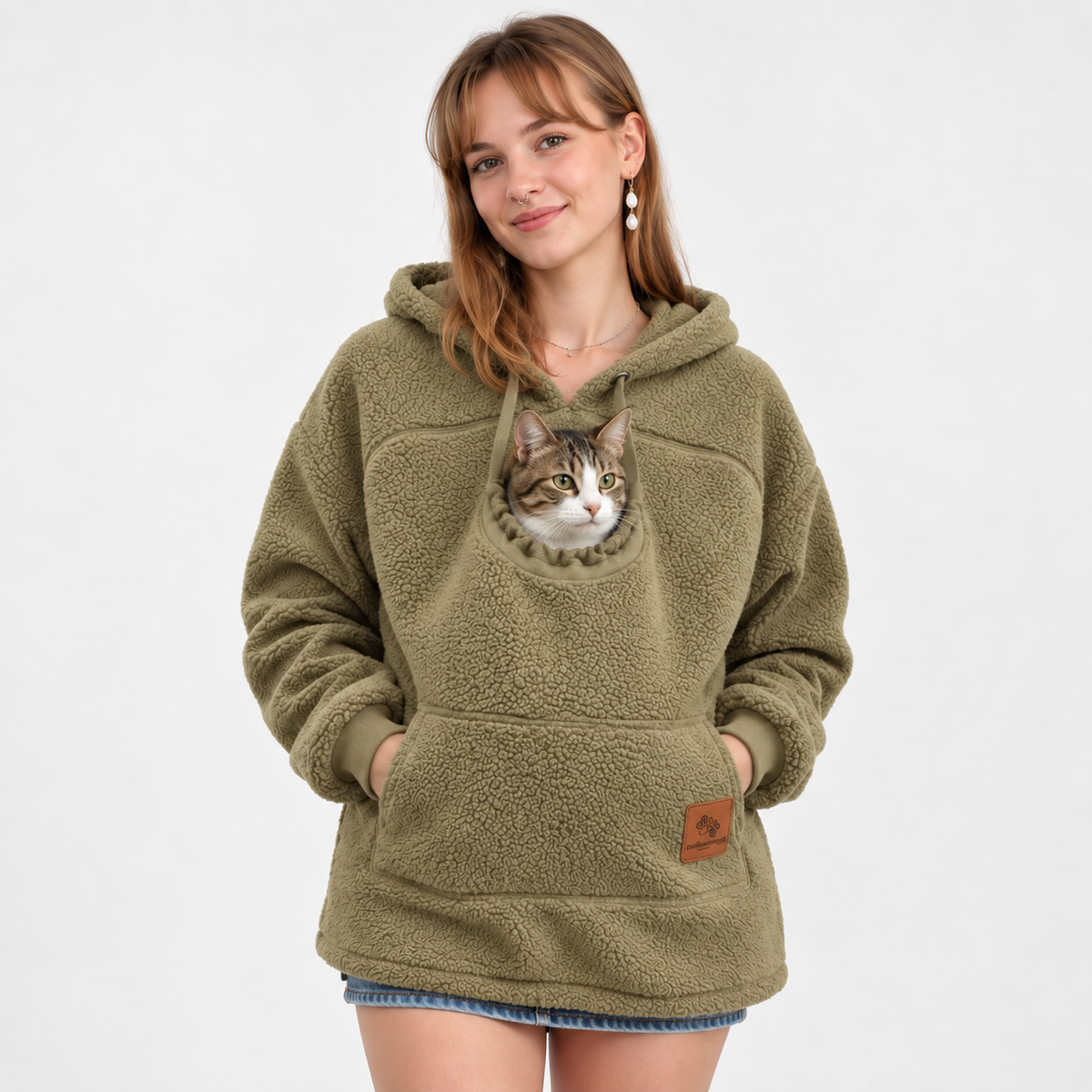 Pet Peekaboo Pocket Hoodie