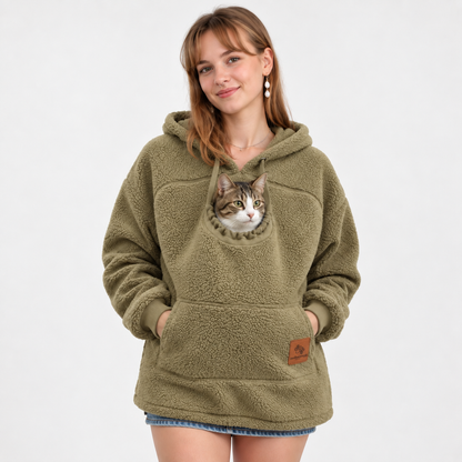 Pet Peekaboo Pocket Hoodie