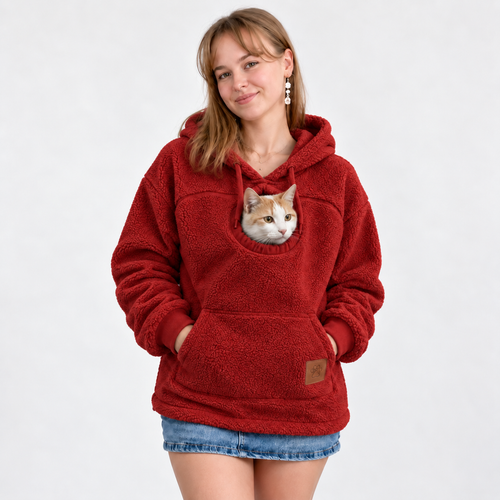 Pet Peekaboo Pocket Hoodie