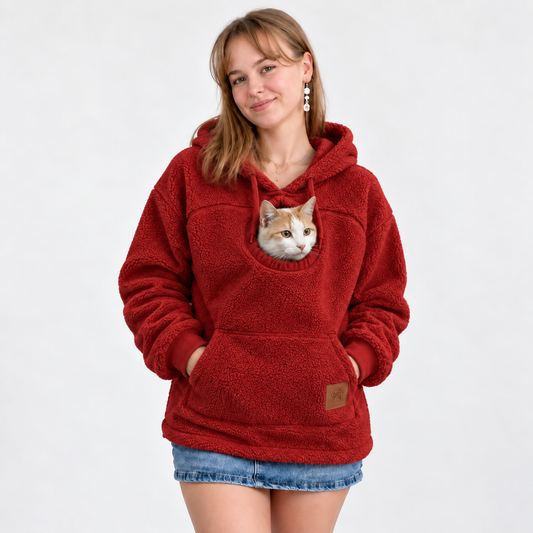Pet Peekaboo Pocket Hoodie
