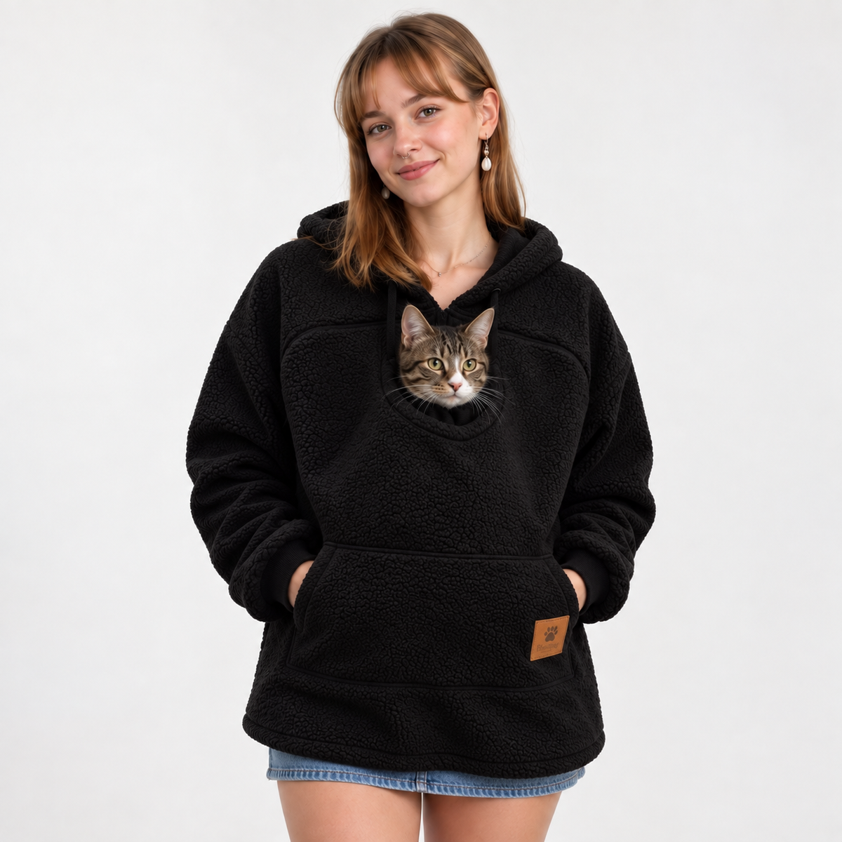 Pet Peekaboo Pocket Hoodie